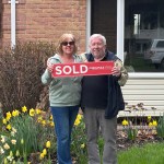 Buyers celebrating their move to Kingston